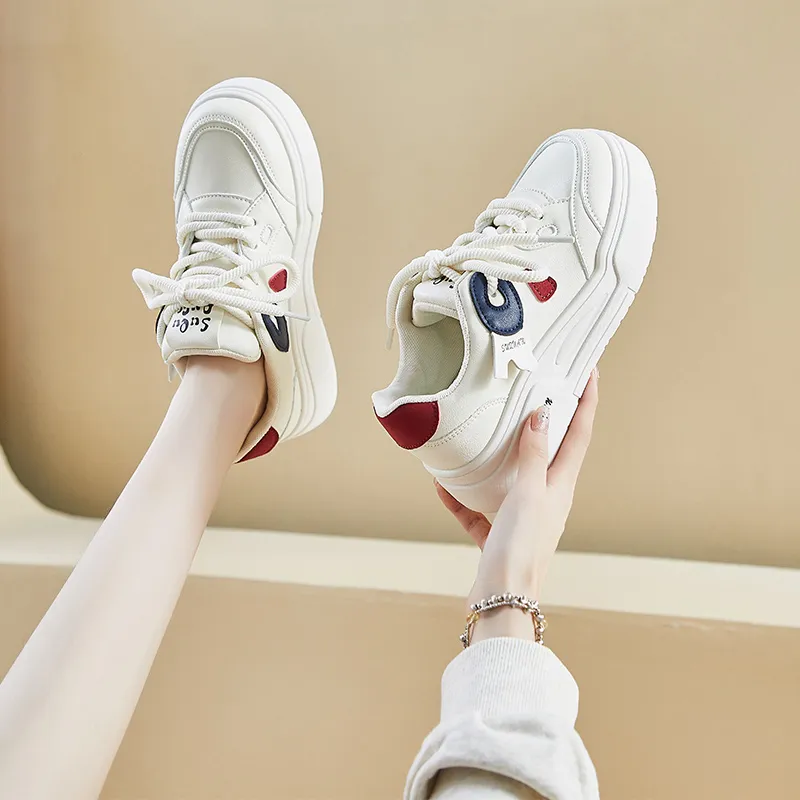 M.M Party Waterproof Cushioning Abrasion Resistant Low Top Skateboard Shoes Women's-1