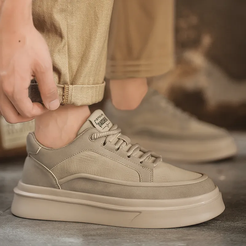 M.M Party Anti Slip Wear Resistant Low Top Skateboard Shoes Men's-7
