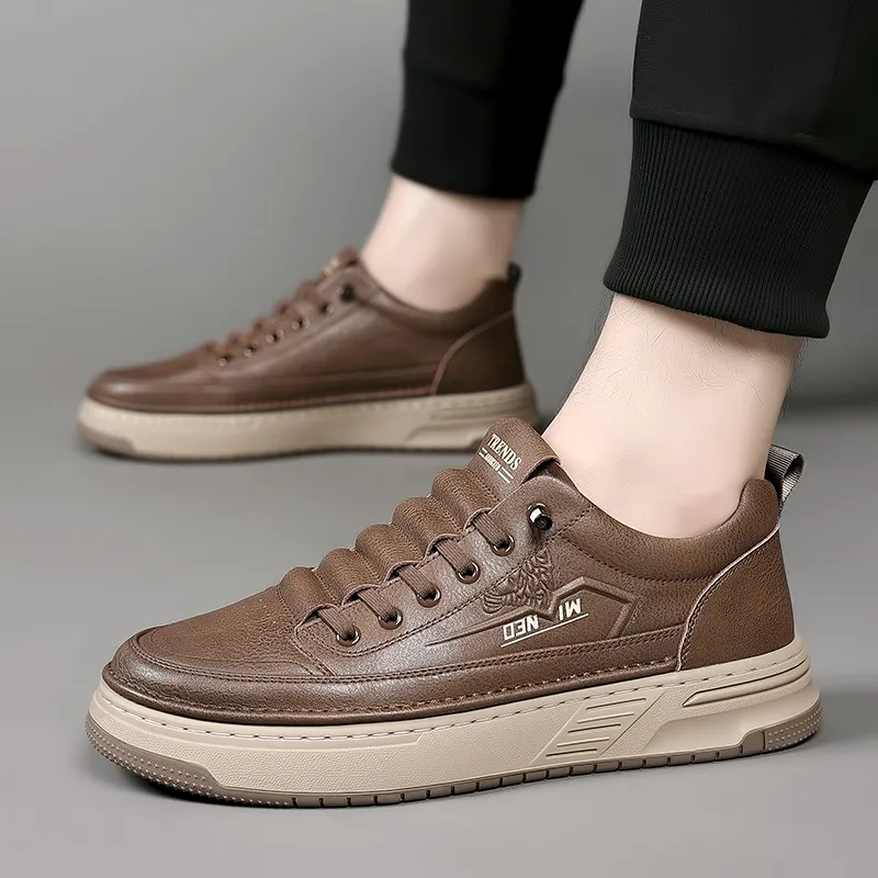 M.M Party Anti Slip Wear Resistant Low Top Skateboard Shoes Men's-6