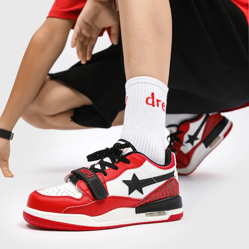 M.M Party Low Top Skateboard Shoes Unisex-32