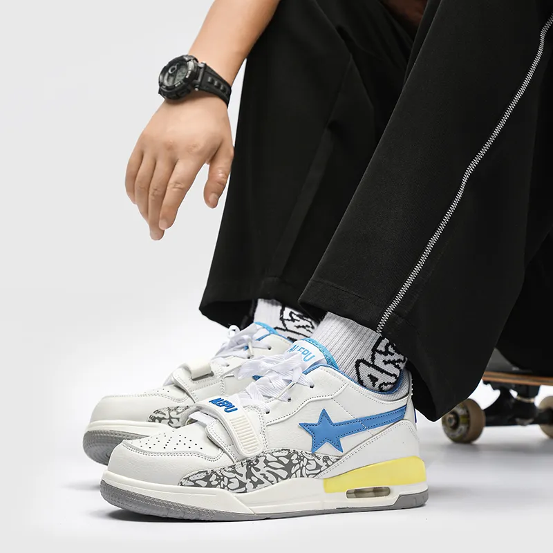 M.M Party Low Top Skateboard Shoes Unisex-61