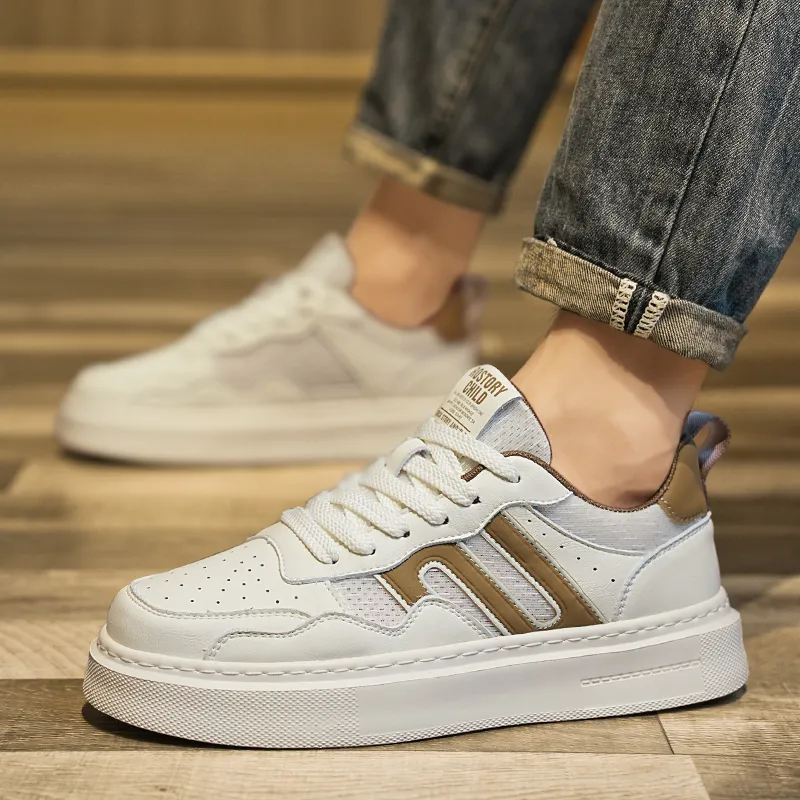 M.M Party Anti Slip Wear Resistant Low Top Skateboard Shoes Men's-7