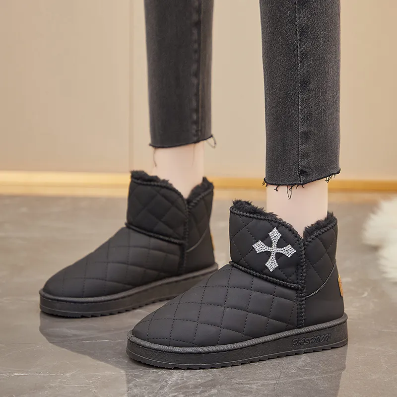 M.M Party Short Snow Boots Women's-3