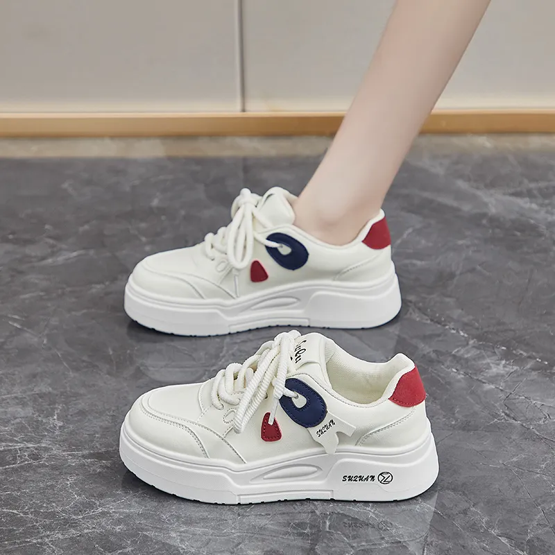 M.M Party Waterproof Cushioning Abrasion Resistant Low Top Skateboard Shoes Women's-4
