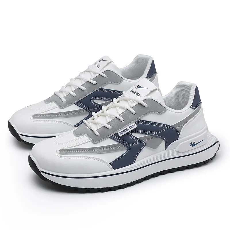 DOUBLE STAR 88 Slip Resistant Height Increasing Coverage Low Top Casual Shoes Men's-5