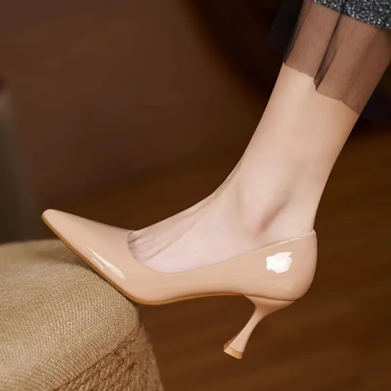 SHUXIAOBEI Slim Heel High Heels Women's-6