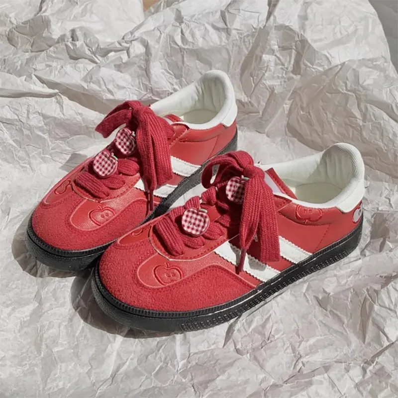 SHUXIAOBEI Low Top Skateboard Shoes Women's-7