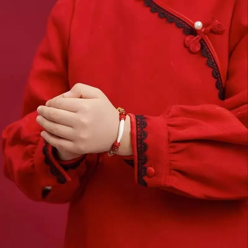Hua Zhining Fabric Rope Bracelets Unisex-3