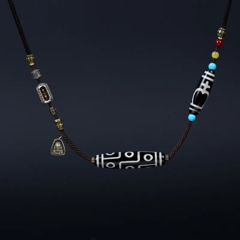 The Thousand Seals Family Agate Necklaces Unisex-1