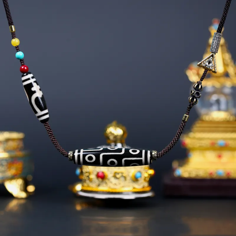 The Thousand Seals Family Agate Necklaces Unisex-1