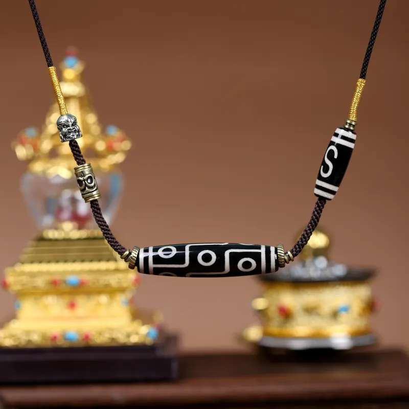 The Thousand Seals Family Agate Necklaces Unisex-2