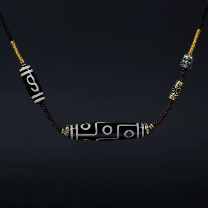The Thousand Seals Family Agate Necklaces Unisex-3