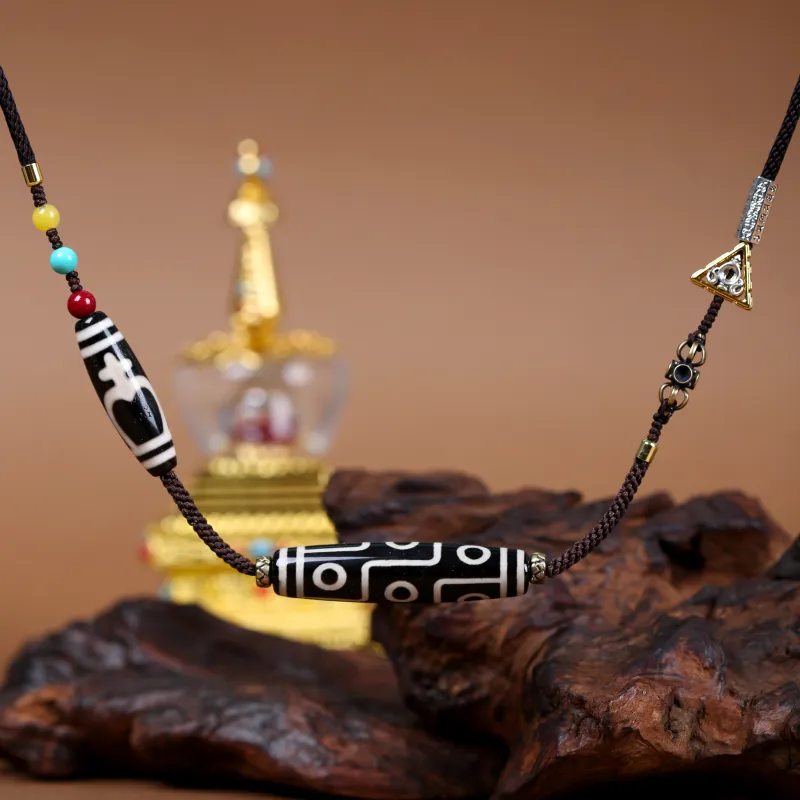 The Thousand Seals Family Agate Necklaces Unisex-2
