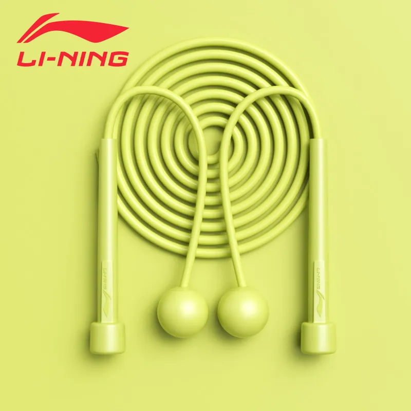 LiNing Aerobic Fat Reduction Non Countable Jump Ropes Adults PVC Rope PP Controller-29
