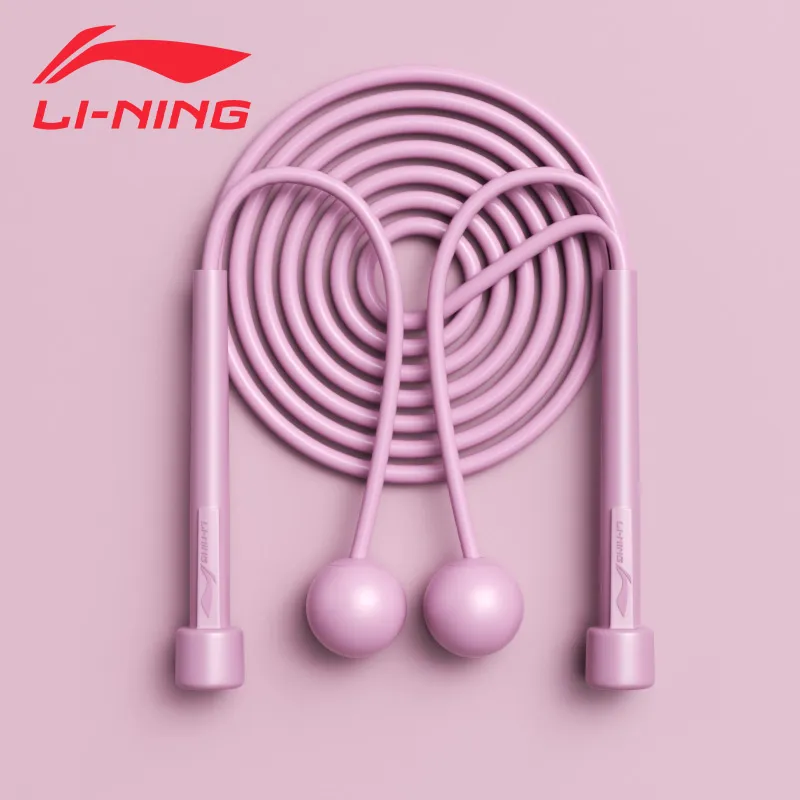 LiNing Aerobic Fat Reduction Non Countable Jump Ropes Adults PVC Rope PP Controller-11