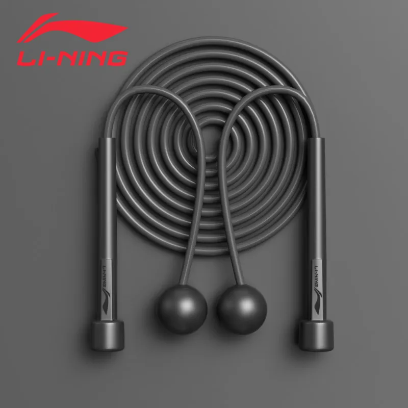 LiNing Aerobic Fat Reduction Non Countable Jump Ropes Adults PVC Rope PP Controller-5