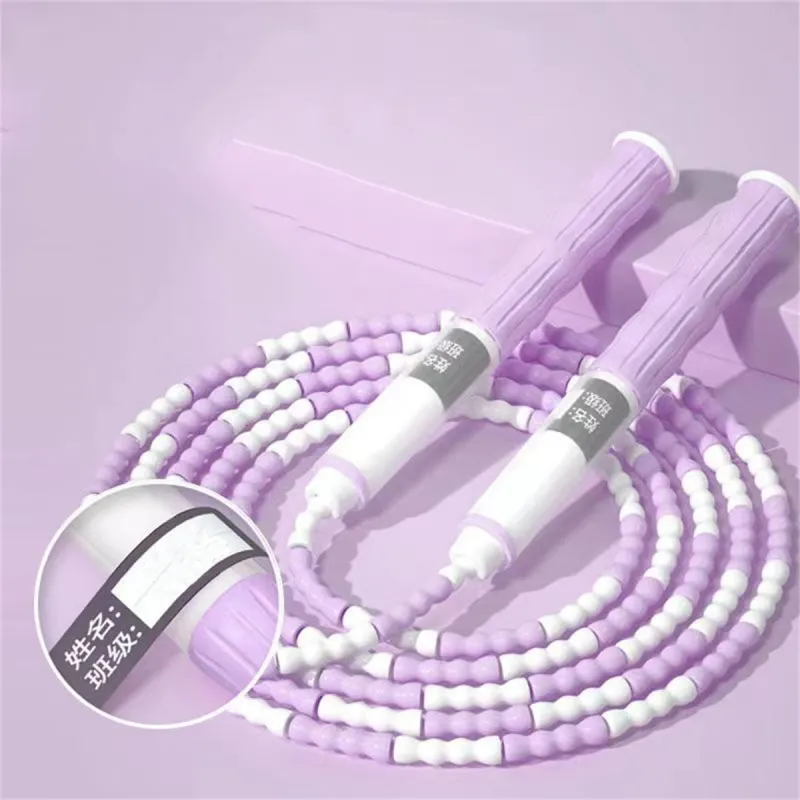 Leading The Way Casual Entertainment Non Countable Jump Ropes Kids Silicone Handle PVC Rope-3