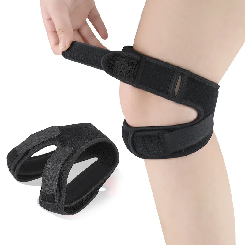 Leading The Way Running Basketball Soccer Cycling Fitness Unisex Silicone Knee Pads-1