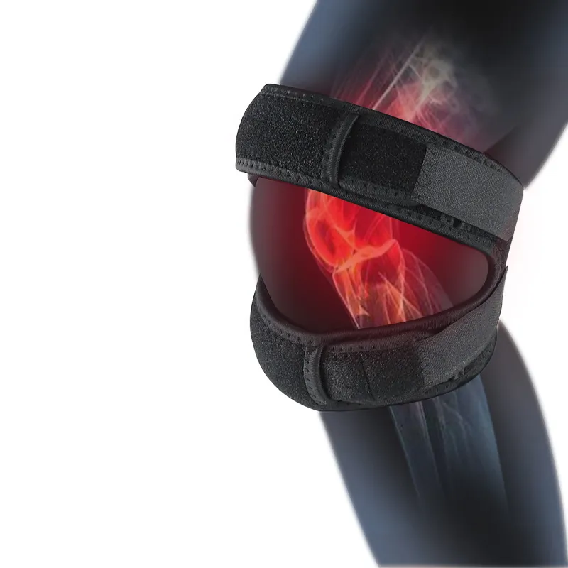 Leading The Way Running Basketball Soccer Cycling Fitness Unisex Silicone Knee Pads-4