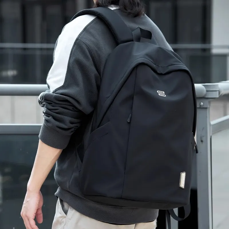 PULUWIRR Oxford Backpack Unisex Black-5