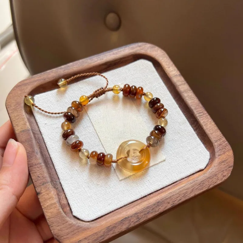 J&KINGLAY Colored Glaze Bracelets Unisex-4