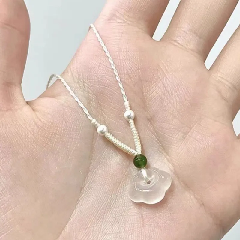 J&KINGLAY Chalcedony Necklaces Women's-7