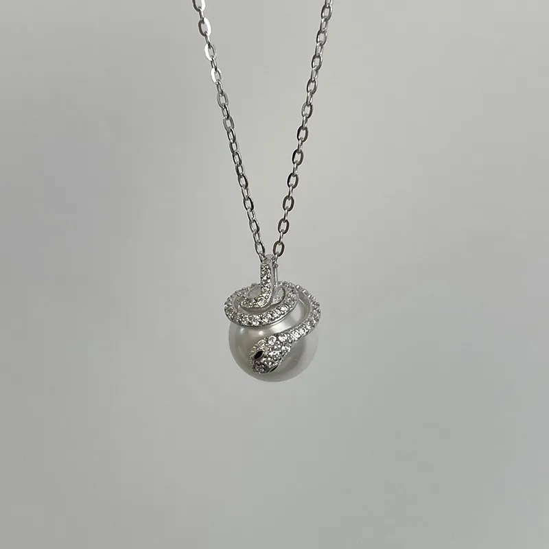 J&KINGLAY S925 Silver Necklaces Women's-7