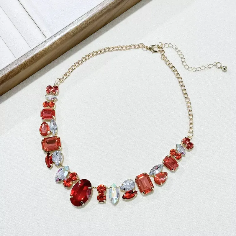 J&KINGLAY Alloy Necklaces Women's-12