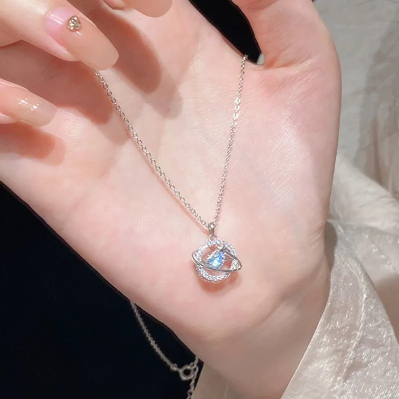 J&KINGLAY S925 Silver Necklaces Women's-2