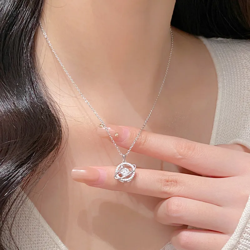 J&KINGLAY S925 Silver Necklaces Women's-6