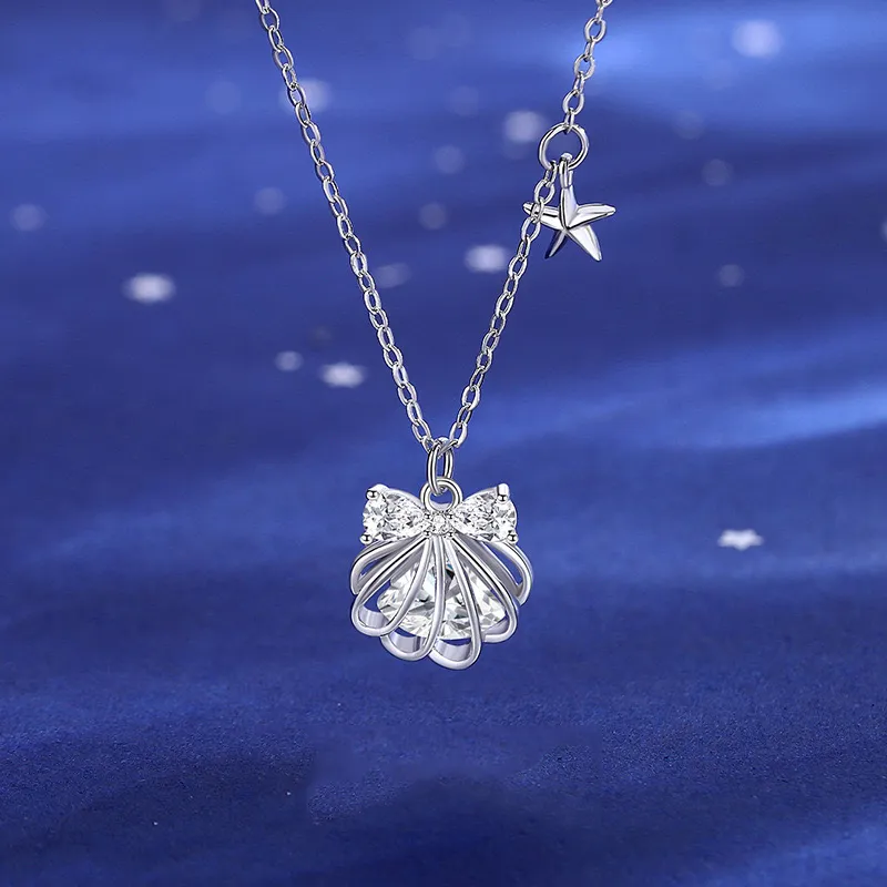 J&KINGLAY S925 Silver Necklaces Women's-3