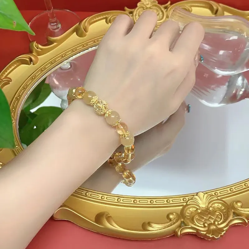 J&KINGLAY Crystal Bracelets Unisex-1