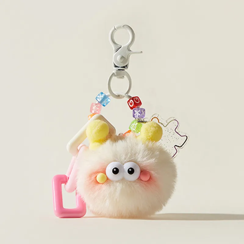 J&KINGLAY Plush Keychains Unisex-2