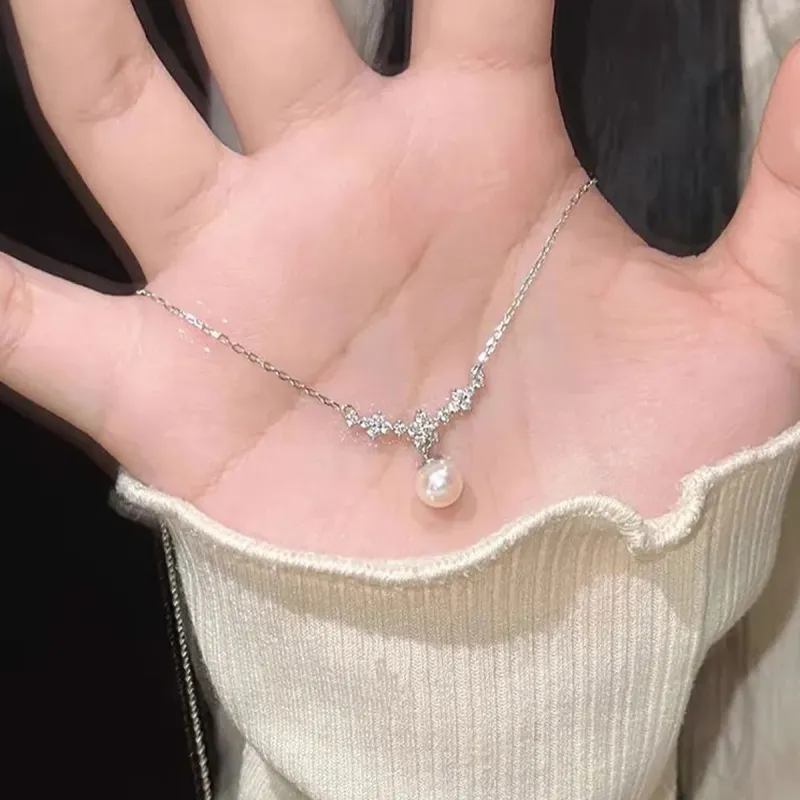 J&KINGLAY S925 Silver Necklaces Women's-2