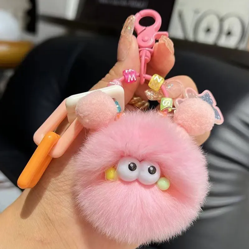 J&KINGLAY Plush Keychains Unisex-4