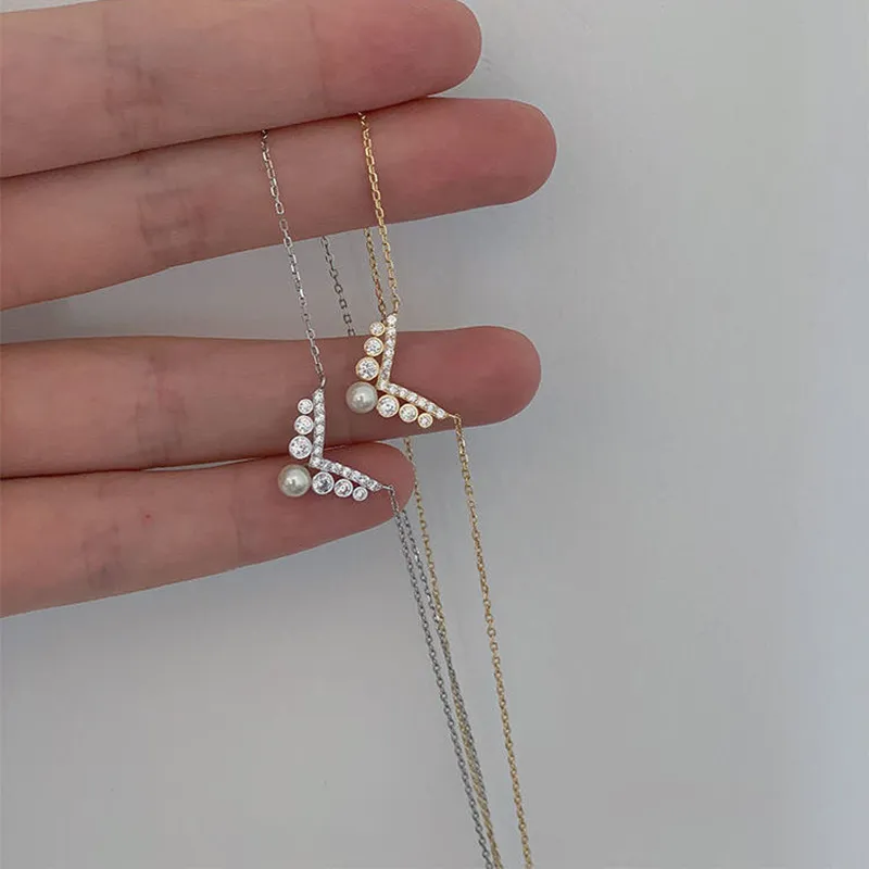 J&KINGLAY S925 Silver Necklaces Women's-8