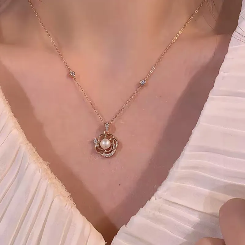 J&KINGLAY S925 Silver Necklaces Women's-2