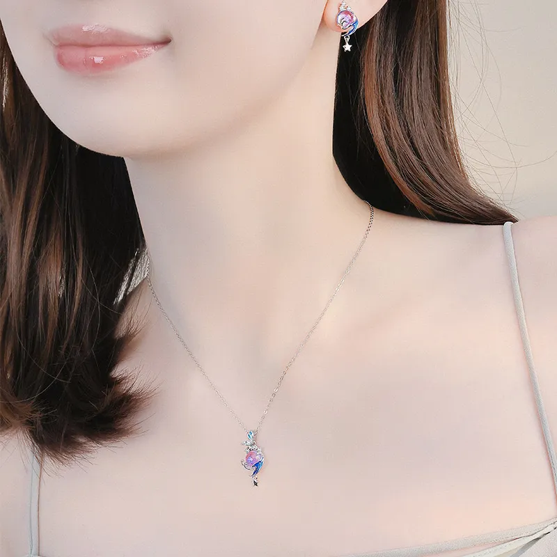 J&KINGLAY S925 Silver Necklaces Women's-1