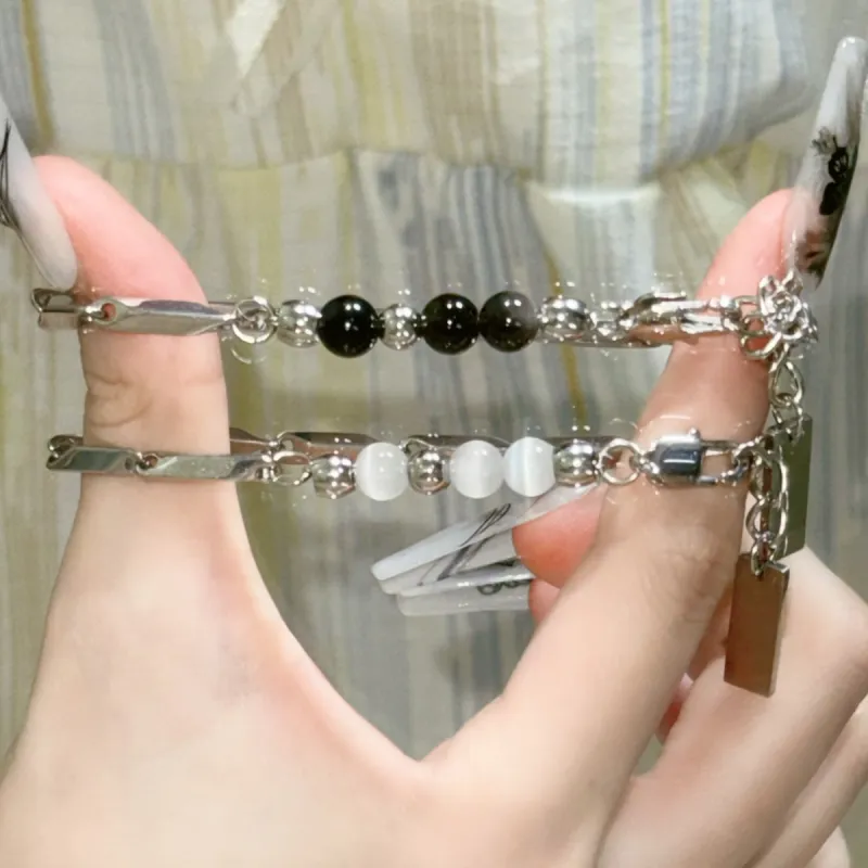 J&KINGLAY Titanium Steel Bracelets Unisex-5