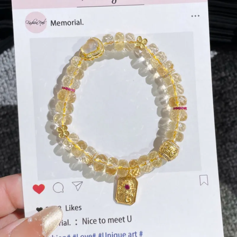 J&KINGLAY Crystal Bracelets Unisex-6