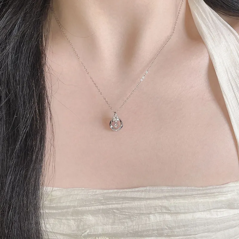 J&KINGLAY S925 Silver Necklaces Women's-3