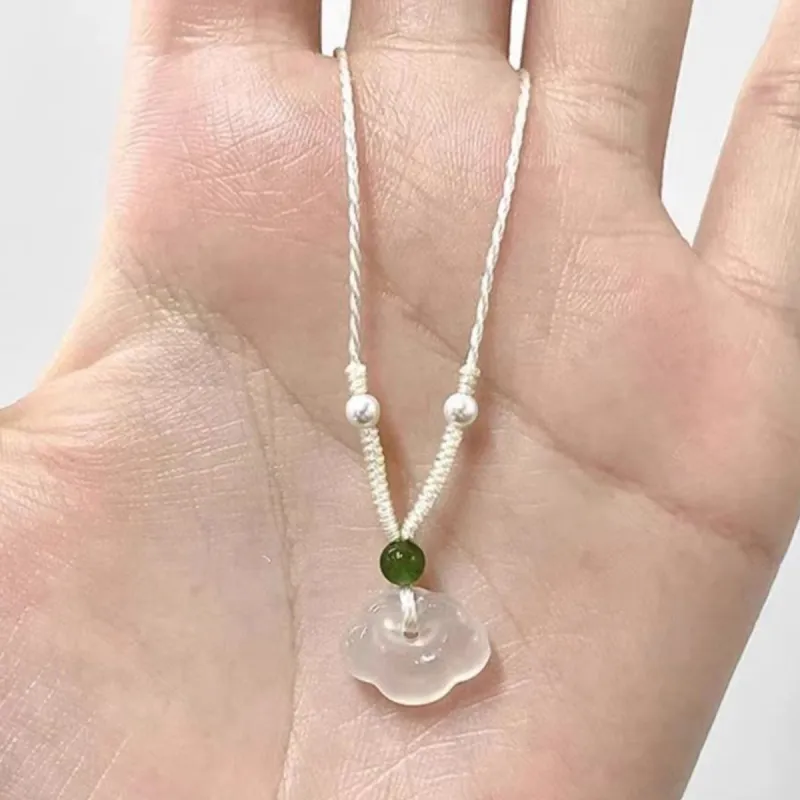 J&KINGLAY Chalcedony Necklaces Women's-8