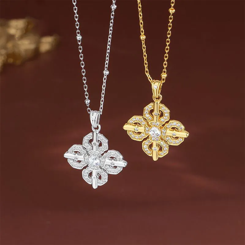 J&KINGLAY S925 Silver Necklaces Women's-6