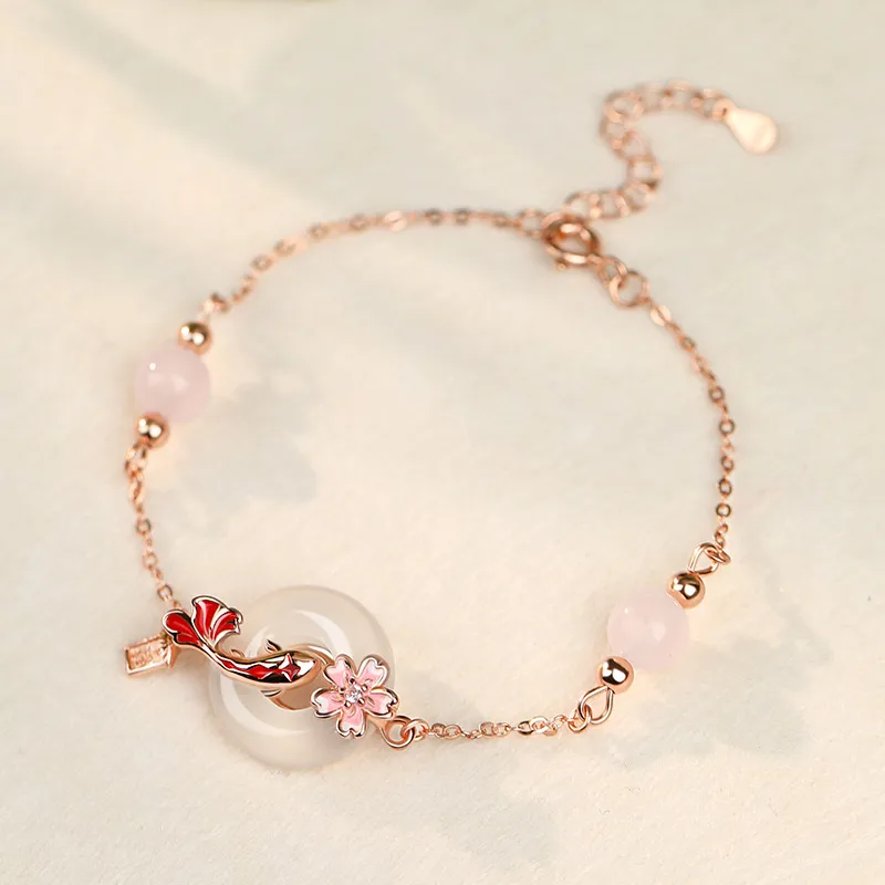 J&KINGLAY S925 Silver Bracelets Women's-4