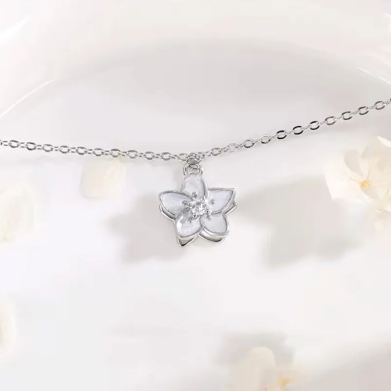 J&KINGLAY S925 Silver Necklaces Women's-4