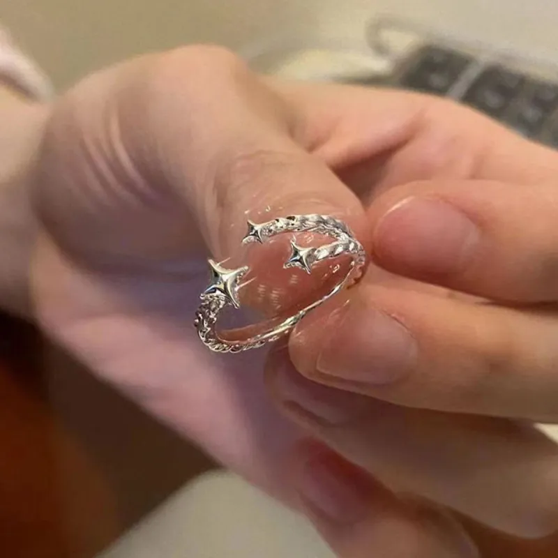 J&KINGLAY S925 Silver Rings Unisex-4