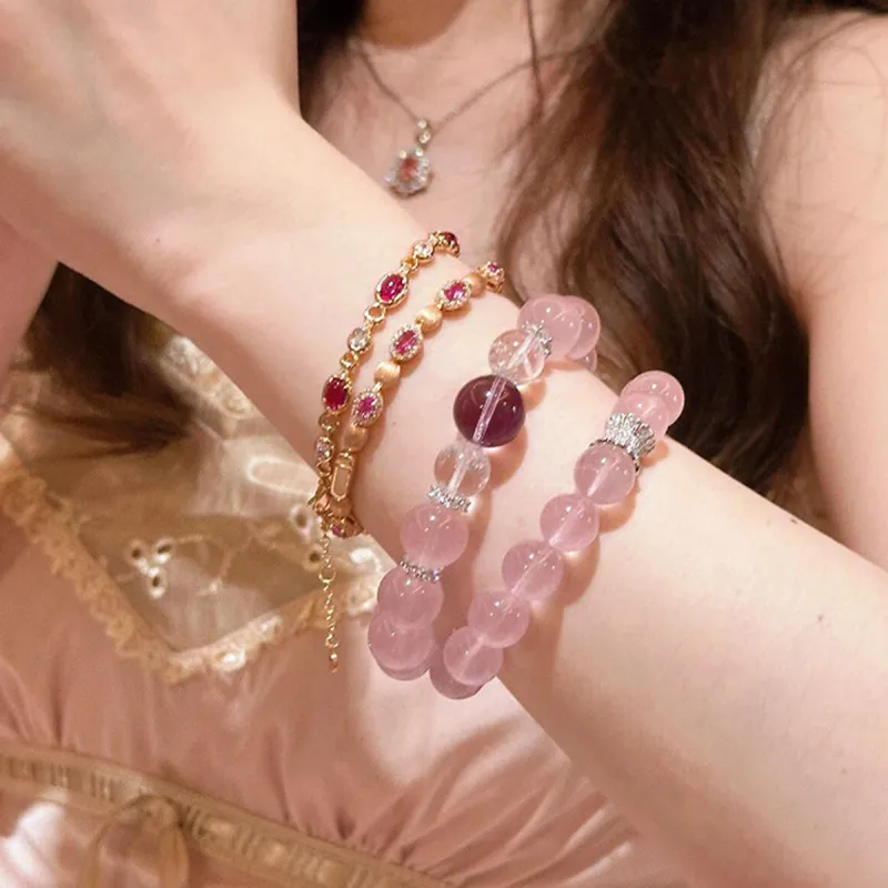 J&KINGLAY Crystal Bracelets Women's-1