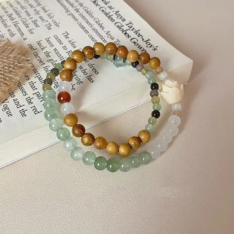 J&KINGLAY Sandalwood Bracelets Women's-1