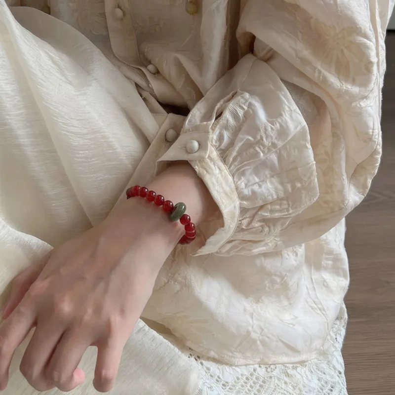 J&KINGLAY Glass Bracelets Women's-3