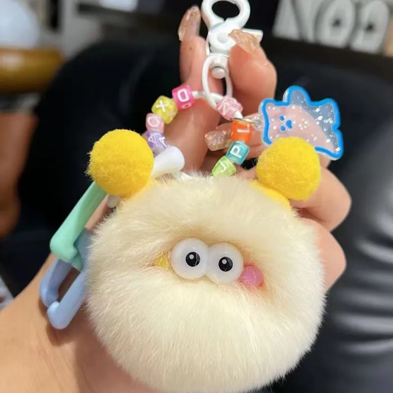 J&KINGLAY Plush Keychains Unisex-1
